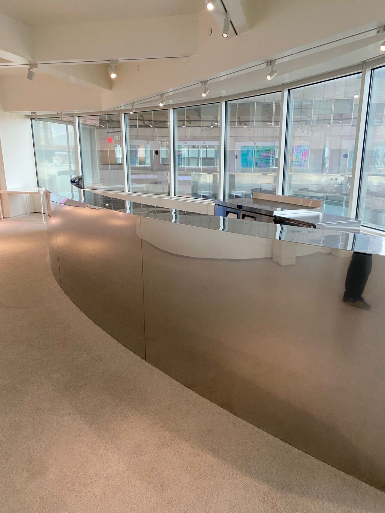 Metal Reception desks in New York