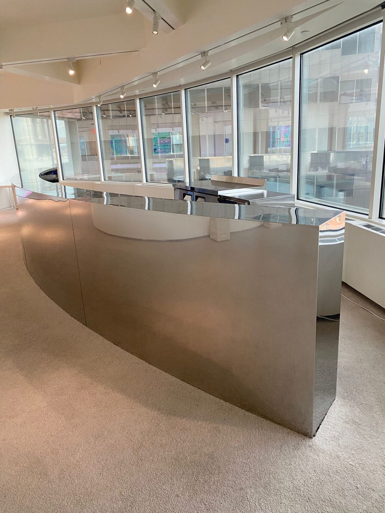 Metal Reception desks nyc
